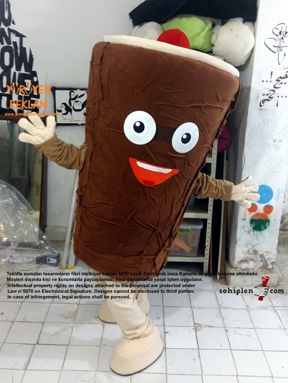 Döner Maskot Kostümü maskot kostümü