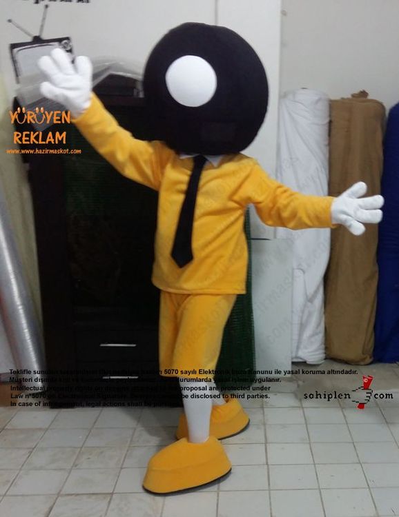 BIC Boy Maskot / BIC Kalem Maskot / Bicworld maskot kostümü