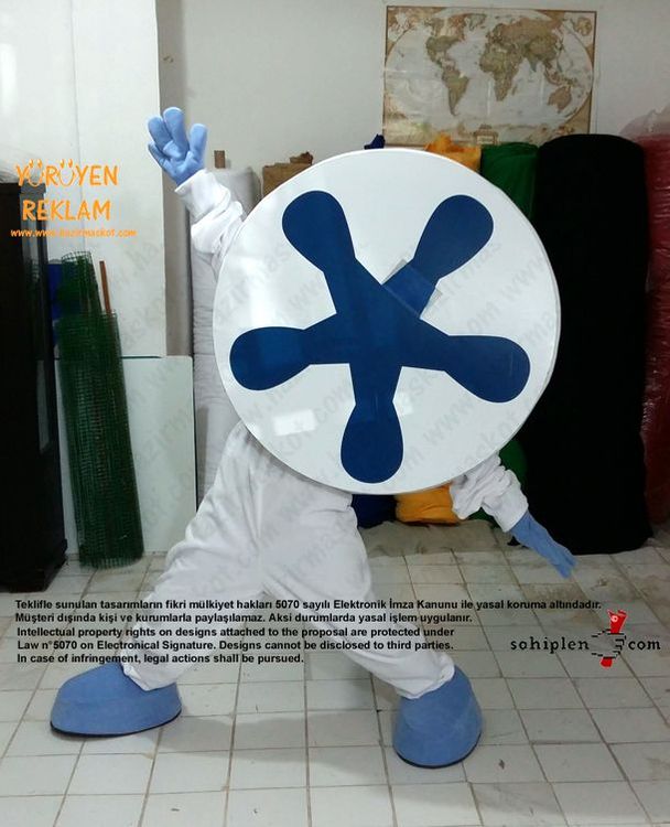 Tuzcular Sigorta Logo Maskot Kostümleri maskot kostümü