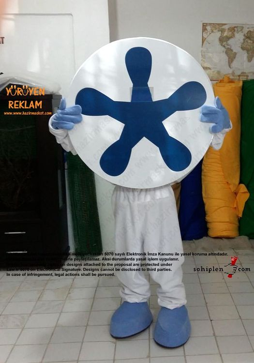Tuzcular Sigorta Logo Maskot Kostümleri maskot kostümü