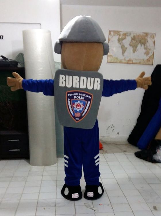 Polis Maskot Kostümü / Burdur maskot kostümü