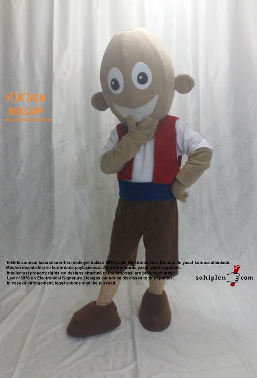 Keloğlan Maskot Kostümü maskot kostümü