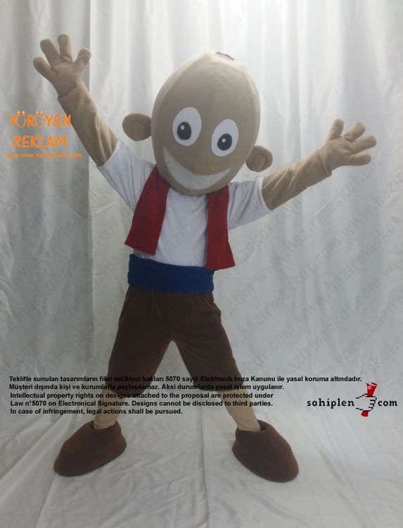 Keloğlan Maskot Kostümü maskot kostümü