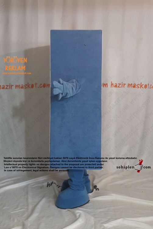 Anadolu Bank Çiftçi Kart Maskot Kostümü maskot kostümü