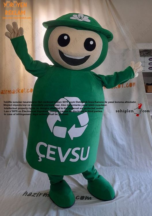 Cevsu Maskot Kostümü Sultanbeyli Belediyesi maskot kostümü