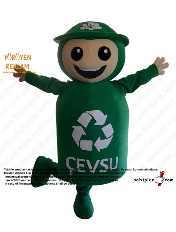 Cevsu Maskot Kostümü Sultanbeyli Belediyesi maskot kostümü