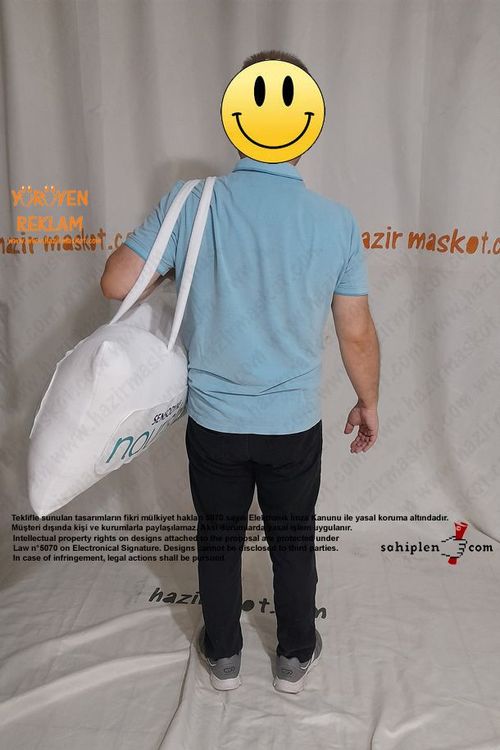 Sensodyne Nourish Diş Macunu Çanta maskot kostümü