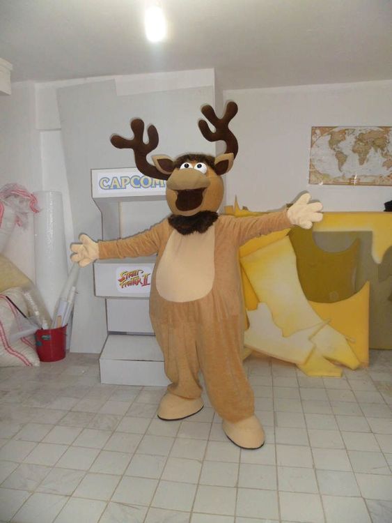 Geyik Maskotu maskot kostümü