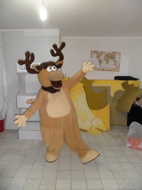 Geyik Maskotu maskot kostümü