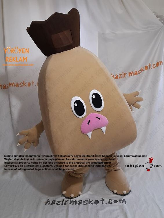 Oorhaggis Maskot Kostümü maskot kostümü