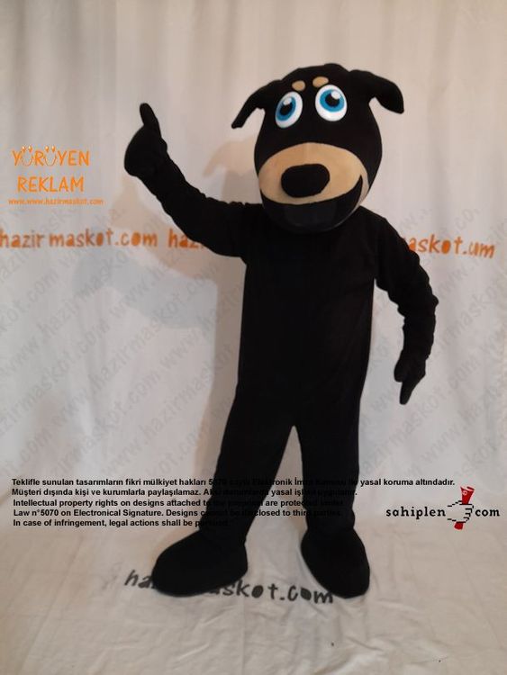 Roteweiler Köpek Maskot Kostümü / Rotweiler Dog Mascot Costume maskot kostümü