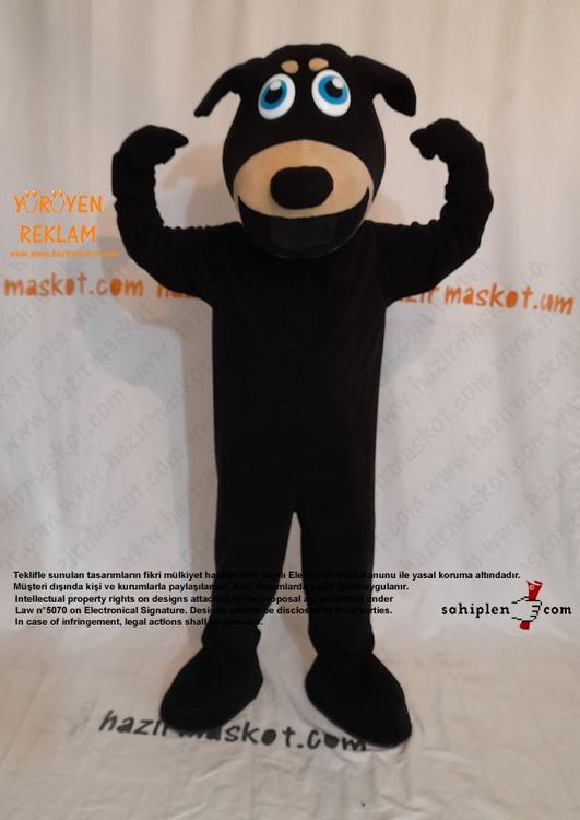 Roteweiler Köpek Maskot Kostümü / Rotweiler Dog Mascot Costume maskot kostümü
