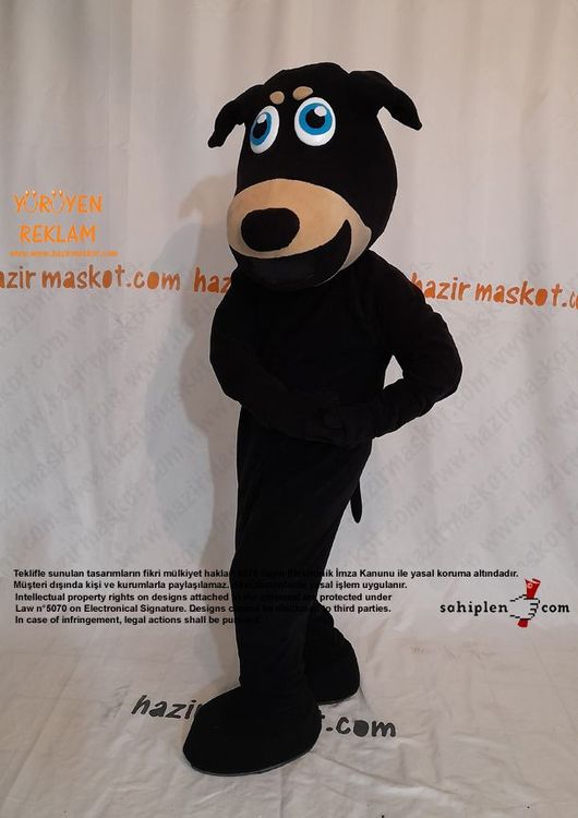 Roteweiler Köpek Maskot Kostümü / Rotweiler Dog Mascot Costume maskot kostümü