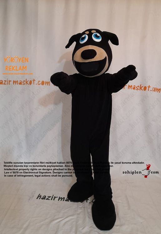Roteweiler Köpek Maskot Kostümü / Rotweiler Dog Mascot Costume maskot kostümü