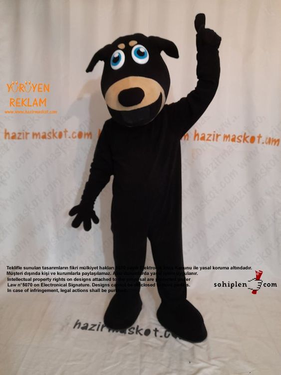 Roteweiler Köpek Maskot Kostümü / Rotweiler Dog Mascot Costume maskot kostümü