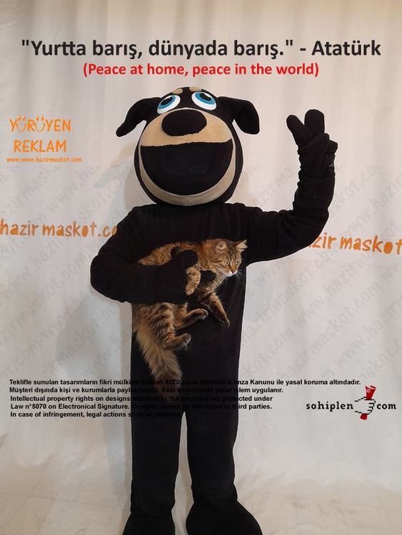 Roteweiler Köpek Maskot Kostümü / Rotweiler Dog Mascot Costume maskot kostümü