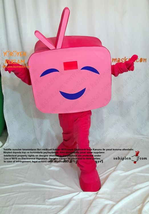 Televizyon Maskot Kostümü / TV Mascot Costume maskot kostümü