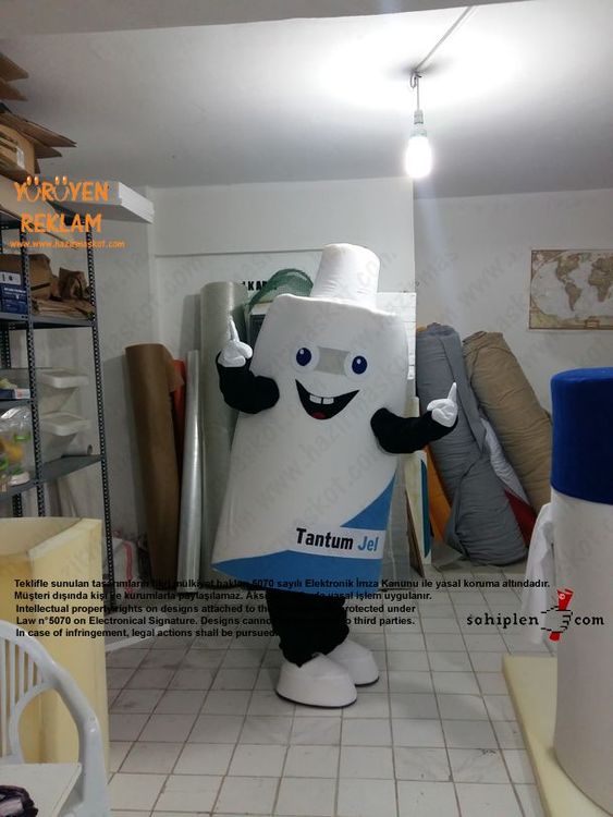 Tantum Krem Maskot Kostümü / We Events maskot kostümü