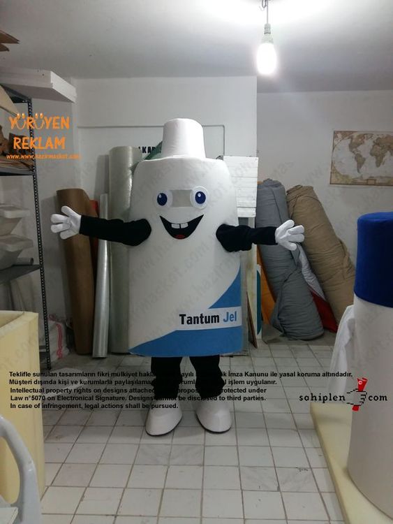 Tantum Krem Maskot Kostümü / We Events maskot kostümü