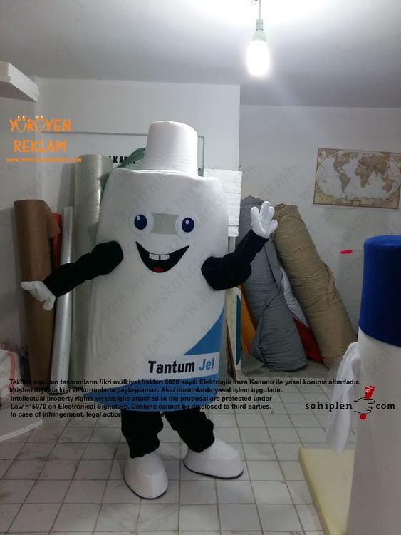 Tantum Krem Maskot Kostümü / We Events maskot kostümü