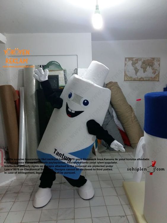 Tantum Krem Maskot Kostümü / We Events maskot kostümü