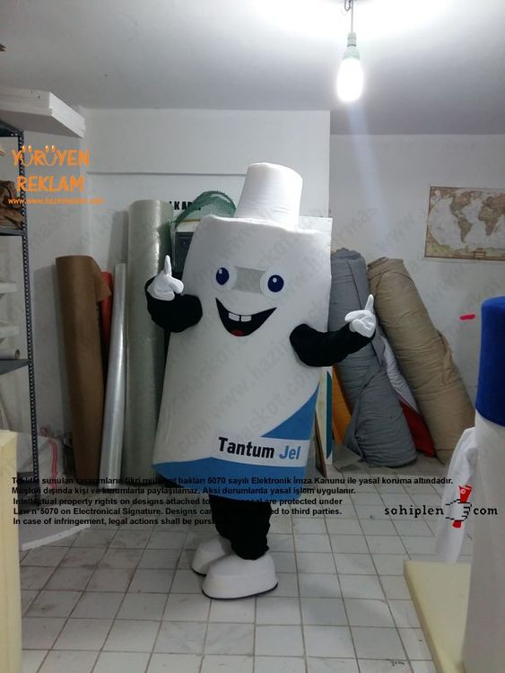 Tantum Krem Maskot Kostümü / We Events maskot kostümü