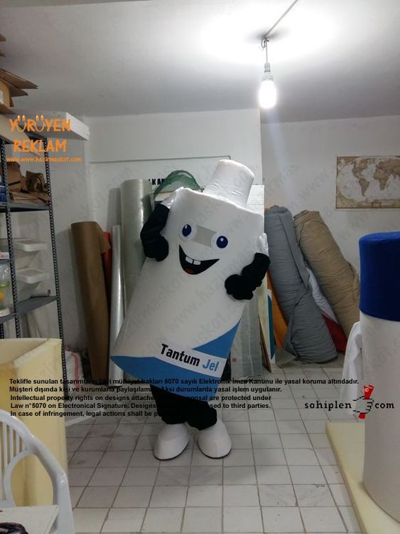 Tantum Krem Maskot Kostümü / We Events maskot kostümü
