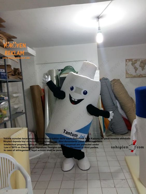 Tantum Krem Maskot Kostümü / We Events maskot kostümü