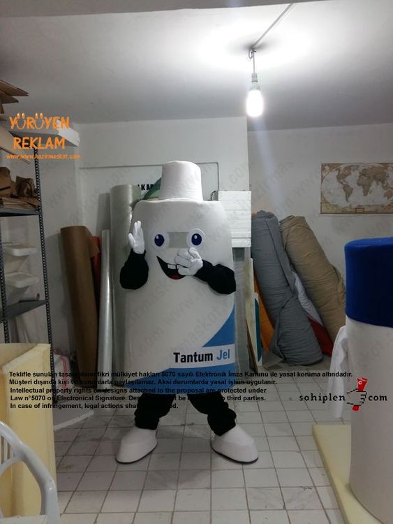 Tantum Krem Maskot Kostümü / We Events maskot kostümü