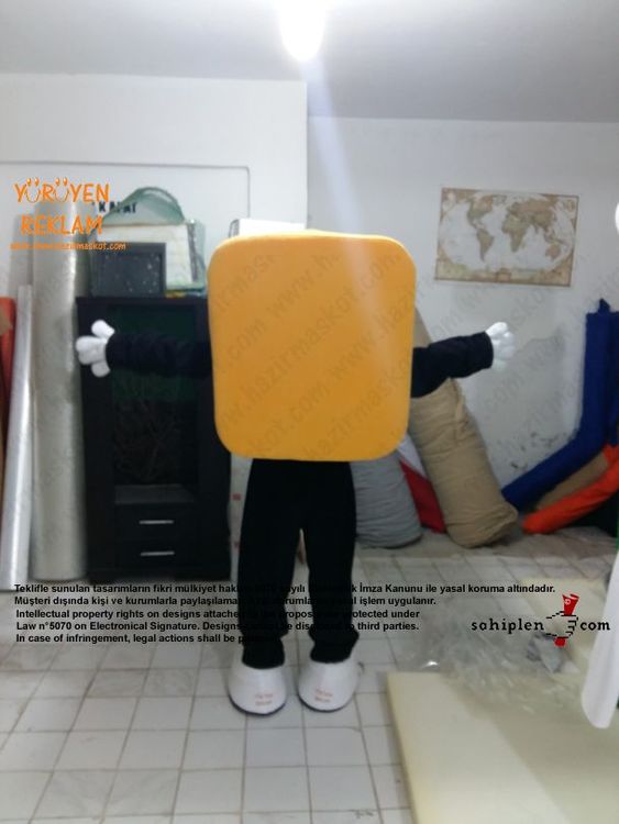 Tantum Pastil Maskot Kostümü / We Events maskot kostümü