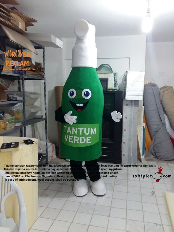 Tantum Sprey Maskot Kostümü / We Events maskot kostümü