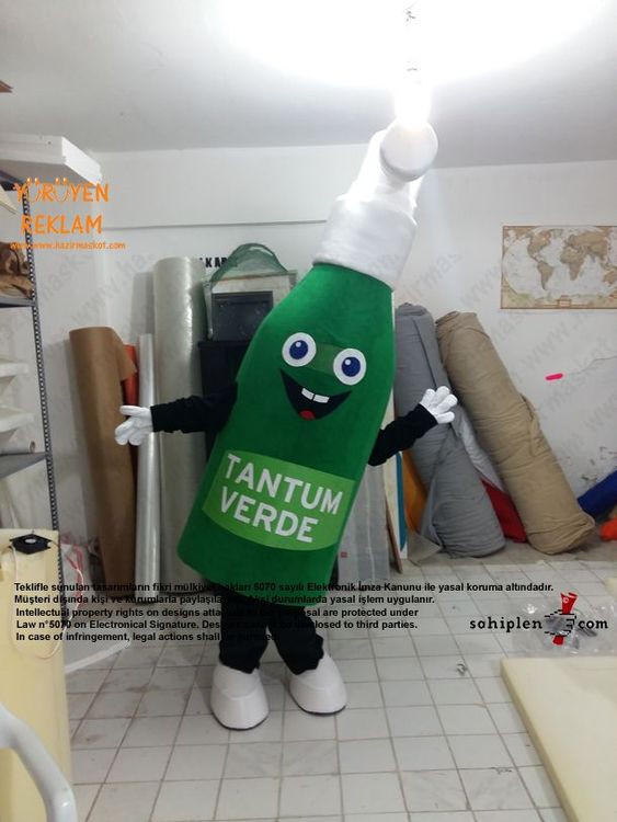 Tantum Sprey Maskot Kostümü / We Events maskot kostümü