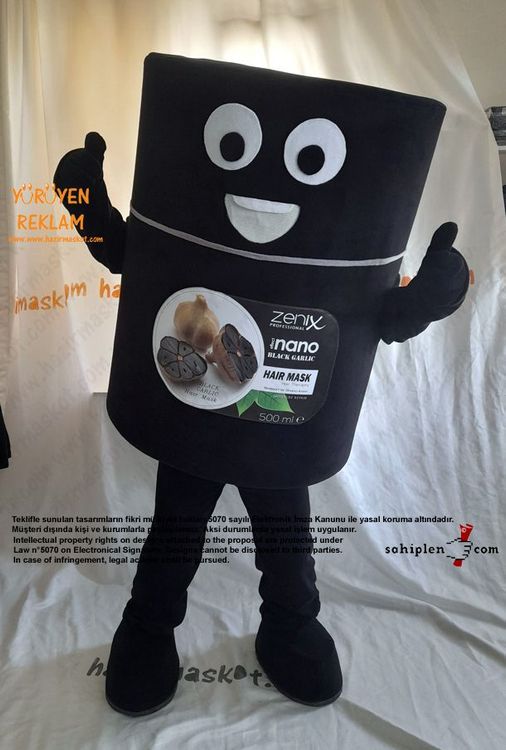 Zenix Saç Maskesi maskot kostümü
