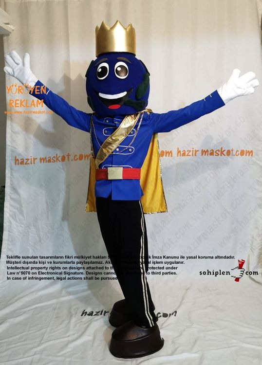 Abloom Prens Maskot / abloom.no / Norveç maskot kostümü