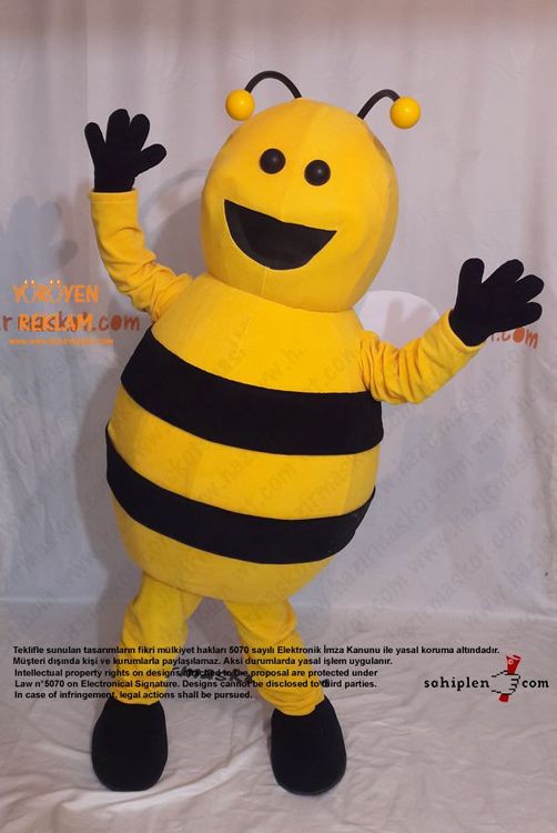 Arı Maskot Kostümü / Bee Mascot Costume maskot kostümü