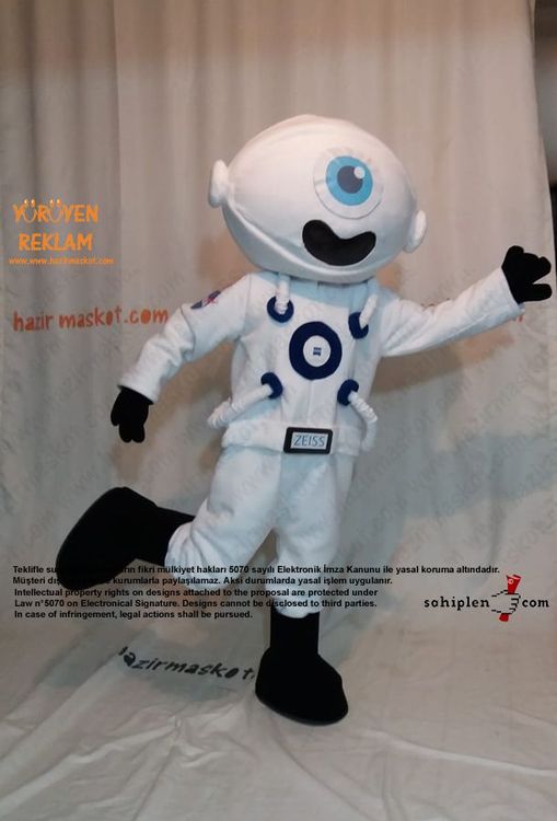 Astronot Maskot Kostümü / ZEISS maskot kostümü