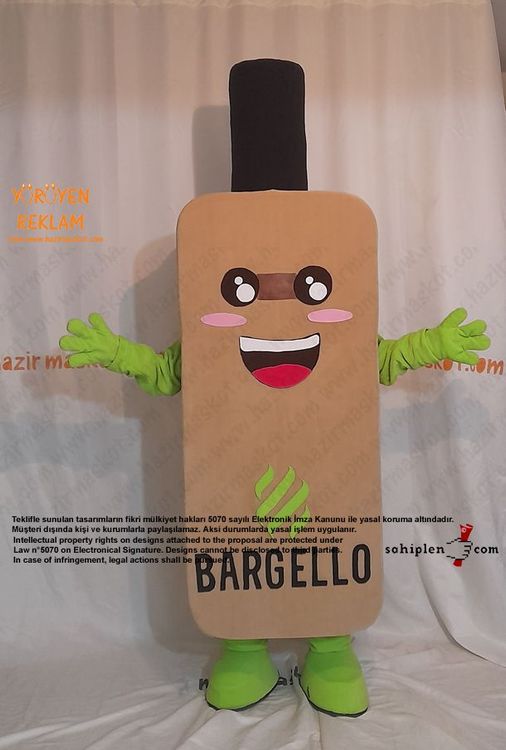 Bargello Maskot Kostümü - Kastamonu Bargello maskot kostümü