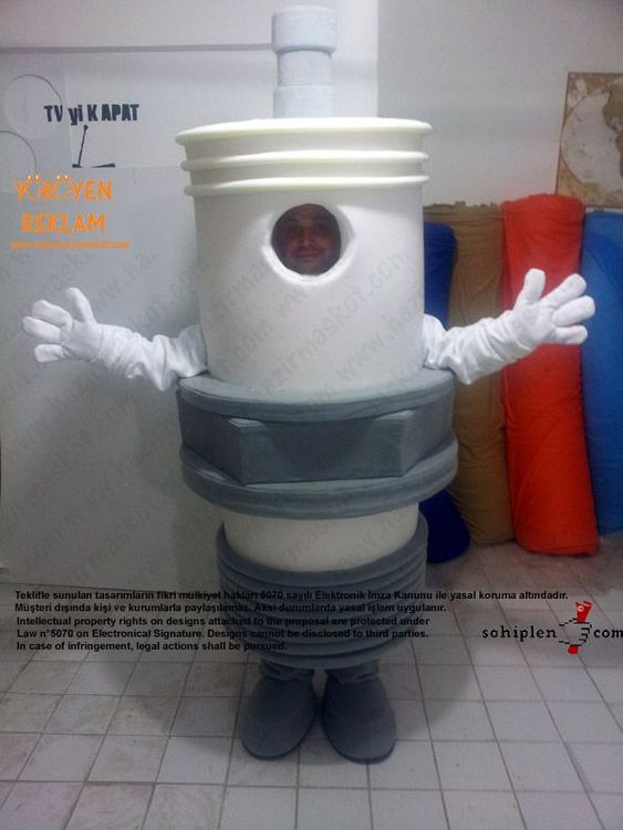 NGK Spark Plug / Amerika maskot kostümü