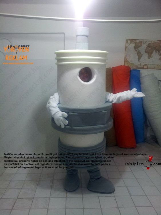 NGK Spark Plug / Amerika maskot kostümü