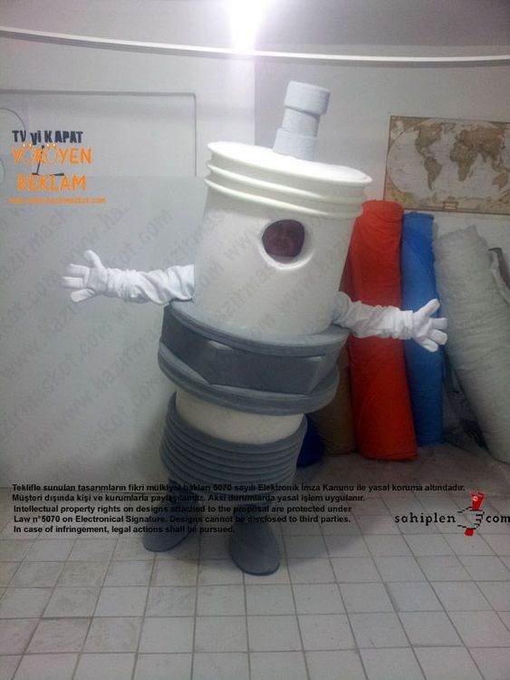 NGK Spark Plug / Amerika maskot kostümü
