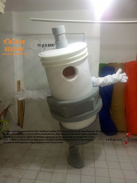 NGK Spark Plug / Amerika maskot kostümü