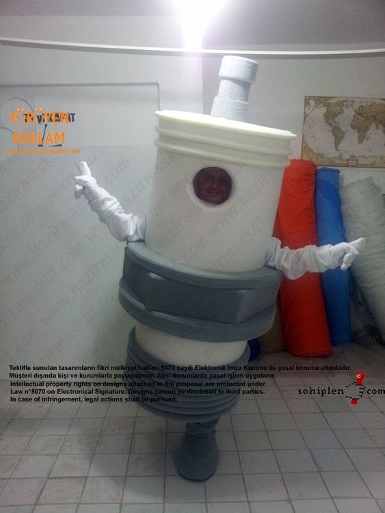 NGK Spark Plug / Amerika maskot kostümü