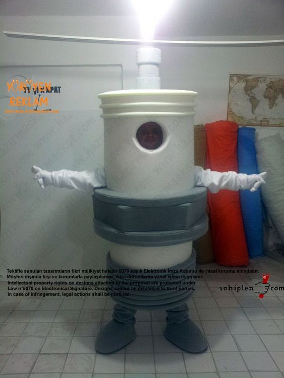 NGK Spark Plug / Amerika maskot kostümü