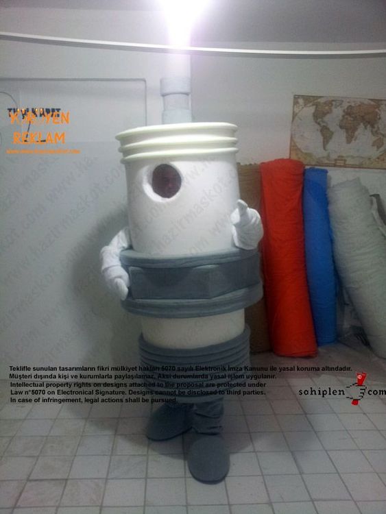 NGK Spark Plug / Amerika maskot kostümü