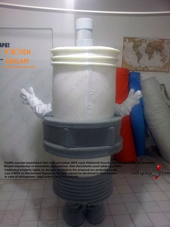 NGK Spark Plug / Amerika maskot kostümü