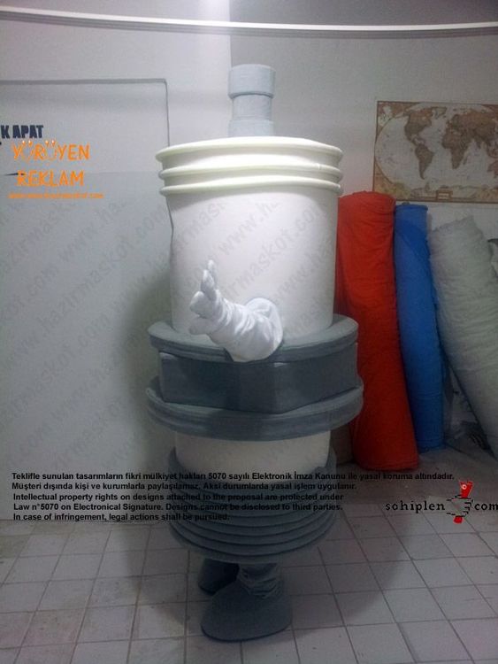 NGK Spark Plug / Amerika maskot kostümü