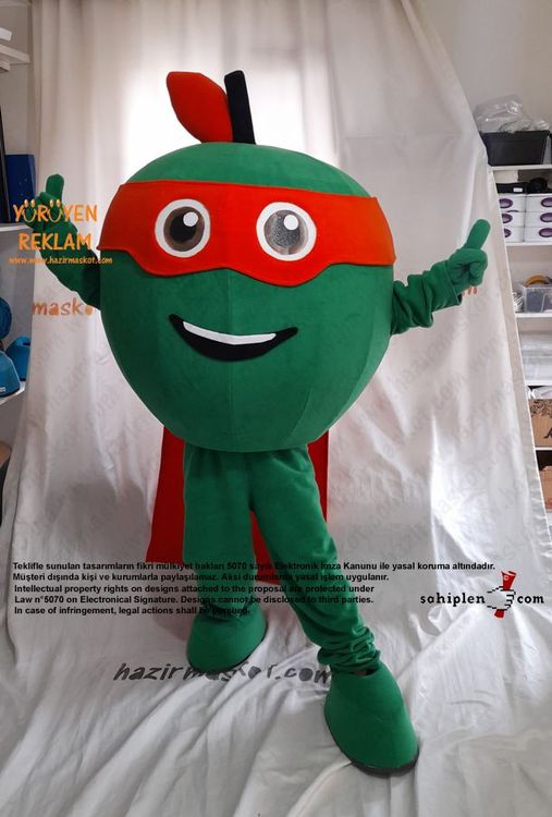 Cano Maskot Kostümü / Kilis İl Tarım Müdürlüğü maskot kostümü