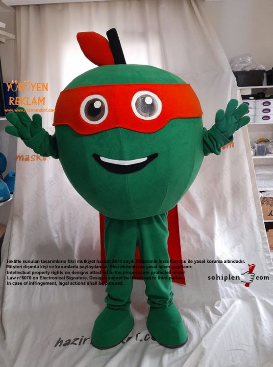 Cano Maskot Kostümü / Kilis İl Tarım Müdürlüğü maskot kostümü