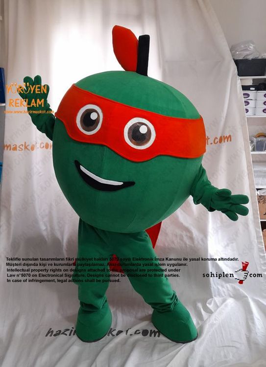 Cano Maskot Kostümü / Kilis İl Tarım Müdürlüğü maskot kostümü