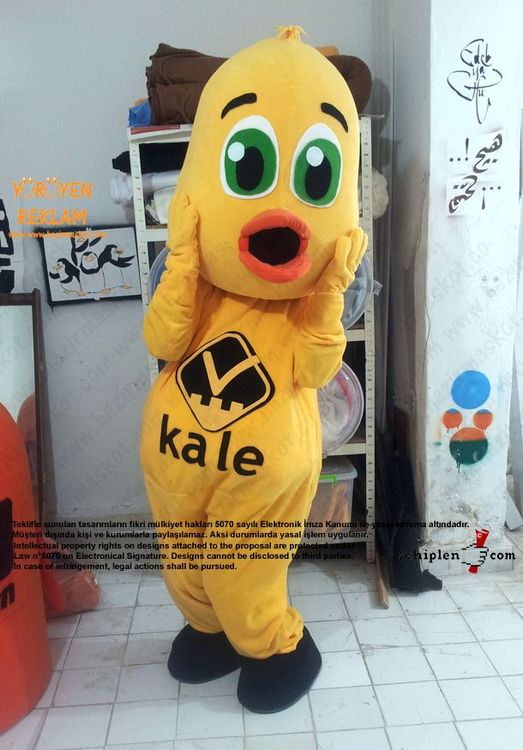 Civciv Maskotu / Kale maskot kostümü